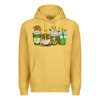 Antique Gold fantastic movie character coffee cups Premium Hoodie - OliviaCreatesArt