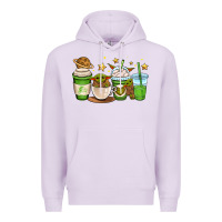 Lilac fantastic movie character coffee cups Premium Hoodie - OliviaCreatesArt