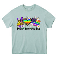 Arona peace love  equality Heavy Core Tee - AdoDesignShop