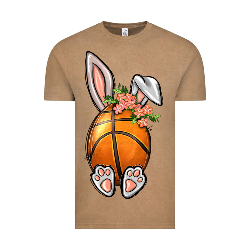Basketball Easter Bunny Vintage Tee by BundleAndBundleShop | Teevron