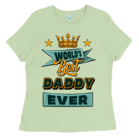 Matcha world's best daddy ever Ladies Tee - Jasminsmagicworld
