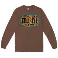 Chestnut Leopard Patterned Mini Tried Long Sleeve Tee - Bettercallsaul