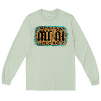 Matcha Leopard Patterned Mini Tried Long Sleeve Tee - Bettercallsaul