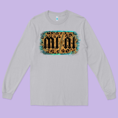 Leopard Patterned Mini Tried Long Sleeve Tee Designed By Bettercallsaul