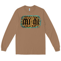 Toasted Coconut Leopard Patterned Mini Tried Long Sleeve Tee - Bettercallsaul