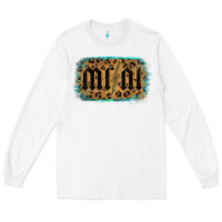 White Leopard Patterned Mini Tried Long Sleeve Tee - Bettercallsaul