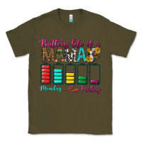 Army Green Battery Life Of A Mama Classic Tee - BundleAndBundleShop