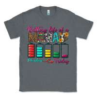 Charcoal Heather Battery Life Of A Mama Classic Tee - BundleAndBundleShop