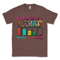 Chestnut Battery Life Of A Mama Classic Tee - BundleAndBundleShop
