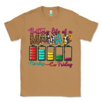 Toasted Coconut Battery Life Of A Mama Classic Tee - BundleAndBundleShop