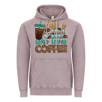 Vintage Zinc just a girl who loves coffee Vintage Hoodie - BundleAndBundleShop