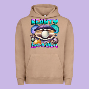 Beauty Lies Within Urban Hoodie Designed By Cowhidedigitalart