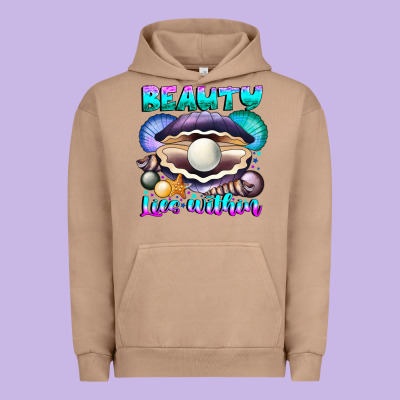 Beauty Lies Within Urban Hoodie Designed By Cowhidedigitalart
