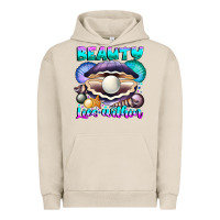 Pigment French Oak Beauty Lies Within Urban Hoodie - CowhideDigitalArt