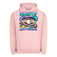 Pigment Salmon Beauty Lies Within Urban Hoodie - CowhideDigitalArt