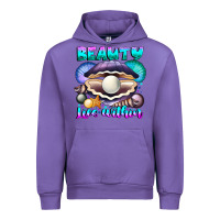 Tulip Beauty Lies Within Urban Hoodie - CowhideDigitalArt