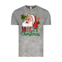 Cloud Rock Merry Christmas With Santa Vintage Tee - BundleAndBundleShop