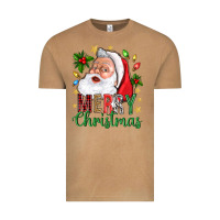 Vintage Camel Merry Christmas With Santa Vintage Tee - BundleAndBundleShop