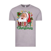 Vintage Zinc Merry Christmas With Santa Vintage Tee - BundleAndBundleShop