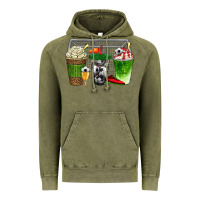 Vintage Olive soccer coffee cups bbs Vintage Hoodie - BundleAndBundleShop
