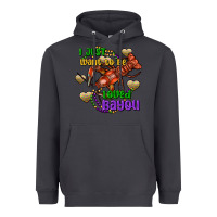 Smoke Crawfish i just want to be loved bayou Heavyweight Hoodie - FaDigitalArtStudio