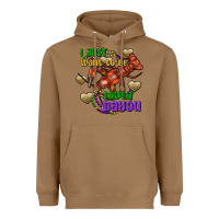 Toasted Coconut Crawfish i just want to be loved bayou Heavyweight Hoodie - FaDigitalArtStudio