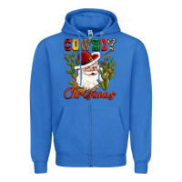 True Royal cowboy christmas western cactus Zipper Hoodie - CowGirlArtShop