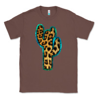 Chestnut Turquoise Leopard Cactus Classic Tee - RanaPortraitStore