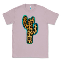 Lilac Turquoise Leopard Cactus Classic Tee - RanaPortraitStore