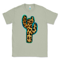 Matcha Turquoise Leopard Cactus Classic Tee - RanaPortraitStore