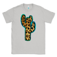 Moon Dust Turquoise Leopard Cactus Classic Tee - RanaPortraitStore
