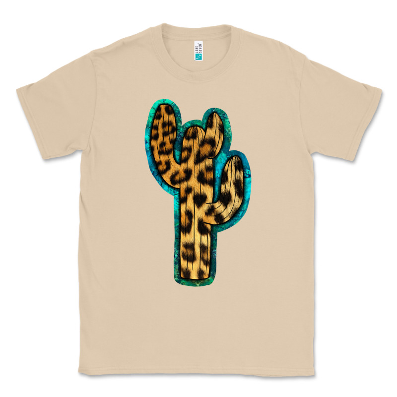 Turquoise Leopard Cactus Classic Tee by RanaPortraitStore | Teevron
