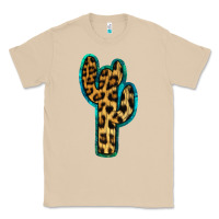 Mushroom Turquoise Leopard Cactus Classic Tee - RanaPortraitStore