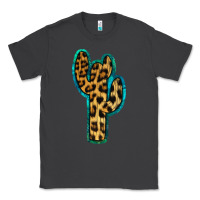 Smoke Turquoise Leopard Cactus Classic Tee - RanaPortraitStore