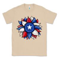 Mushroom sunflower texas flag 2 Classic Tee - JahusDesignShop
