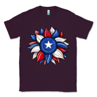 Plum sunflower texas flag 2 Classic Tee - JahusDesignShop