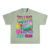 Oil Green rolling into first grade Urban Heavy Tee - BundleAndBundleShop
