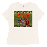 Bone Best Bucking Dad Ever Ladies Tee - LillyAllenDesigns
