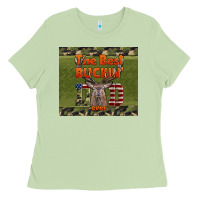 Matcha Best Bucking Dad Ever Ladies Tee - LillyAllenDesigns
