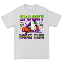 Dove Grey Spooky babes club Premium Tee - NancyCooperArtShop