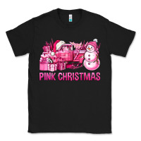 Black Pink Christmas Truck Classic Tee - BundleAndBundleShop