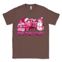 Chestnut Pink Christmas Truck Classic Tee - BundleAndBundleShop