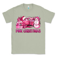 Matcha Pink Christmas Truck Classic Tee - BundleAndBundleShop