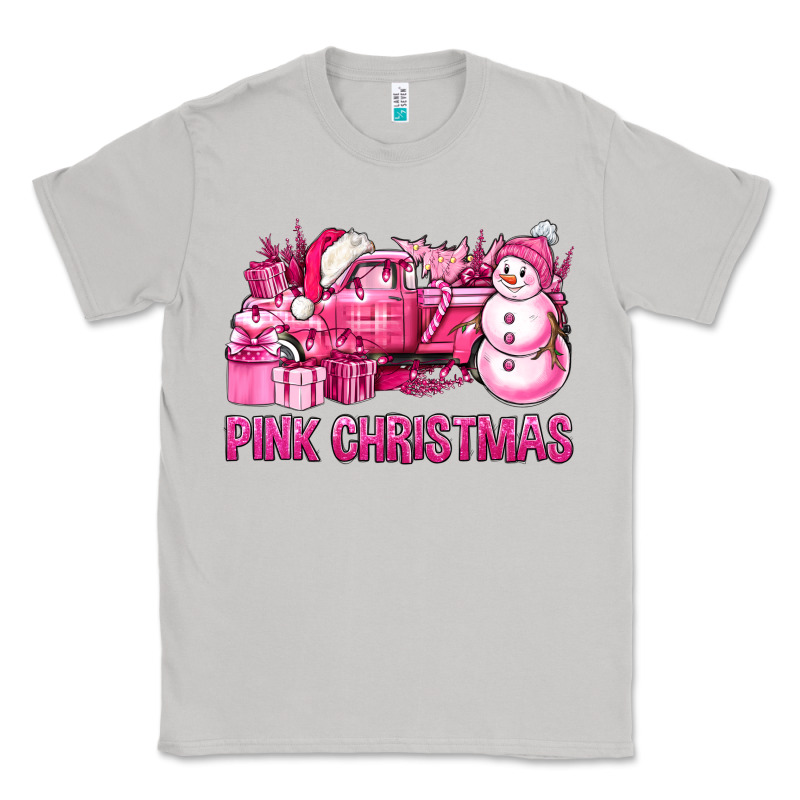 Pink Christmas Truck Classic Tee by BundleAndBundleShop | Teevron