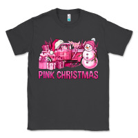 Smoke Pink Christmas Truck Classic Tee - BundleAndBundleShop