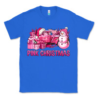 True Royal Pink Christmas Truck Classic Tee - BundleAndBundleShop