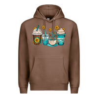 Chestnut jesus coffee cups Premium Hoodie - OliviaCreatesArt