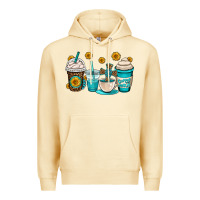Pina Colada jesus coffee cups Premium Hoodie - OliviaCreatesArt