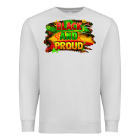 Dove Grey black and proud Premium Sweatshirt - FaDigitalArtStudio