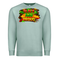 Seafoam black and proud Premium Sweatshirt - FaDigitalArtStudio